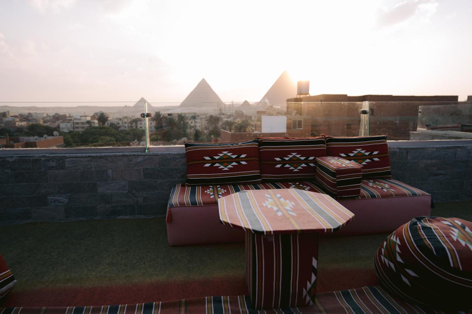 Tuya Pyramids Inn Kafret el-Gabal Extérieur photo