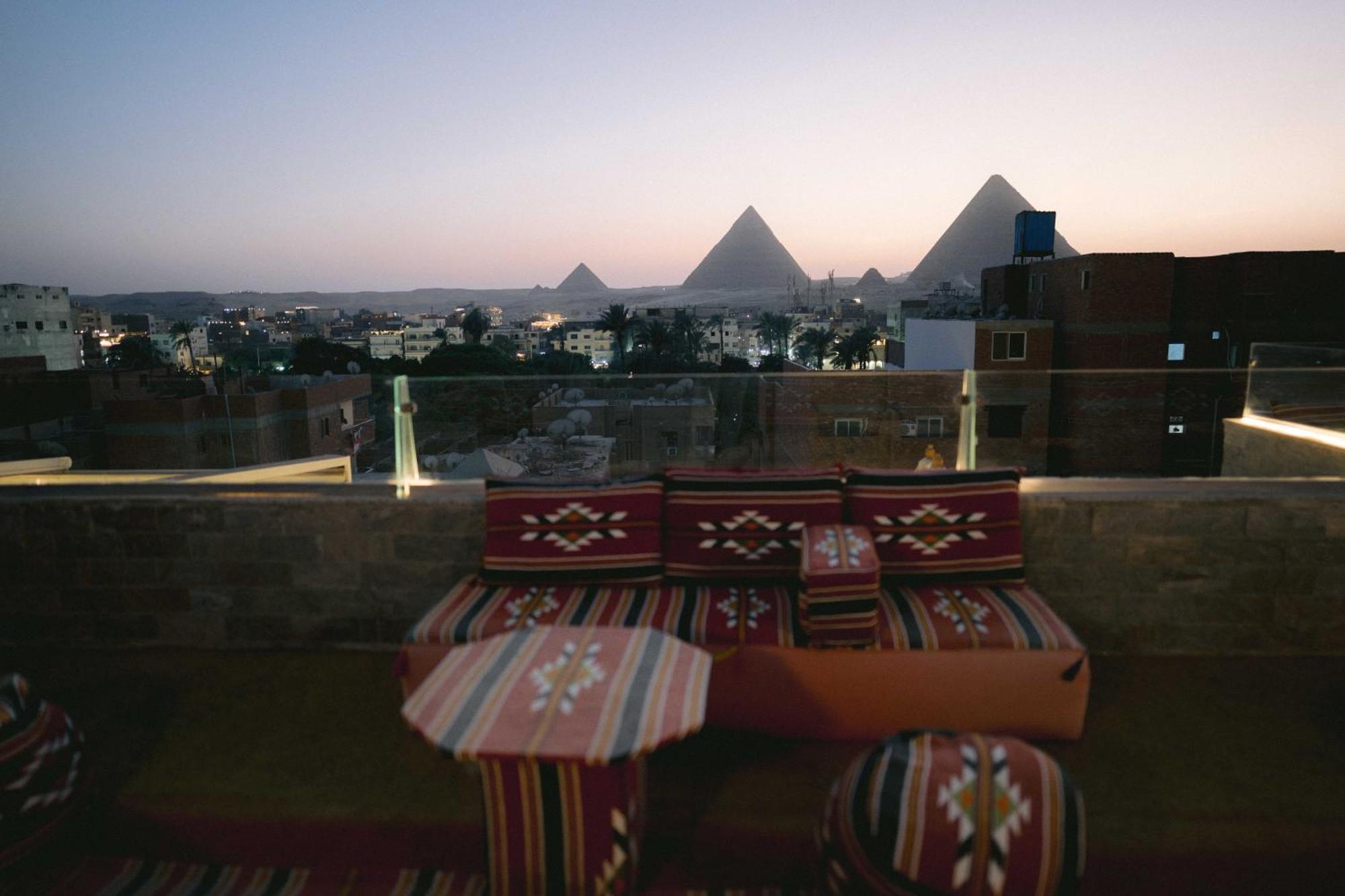 Tuya Pyramids Inn Kafret el-Gabal Extérieur photo