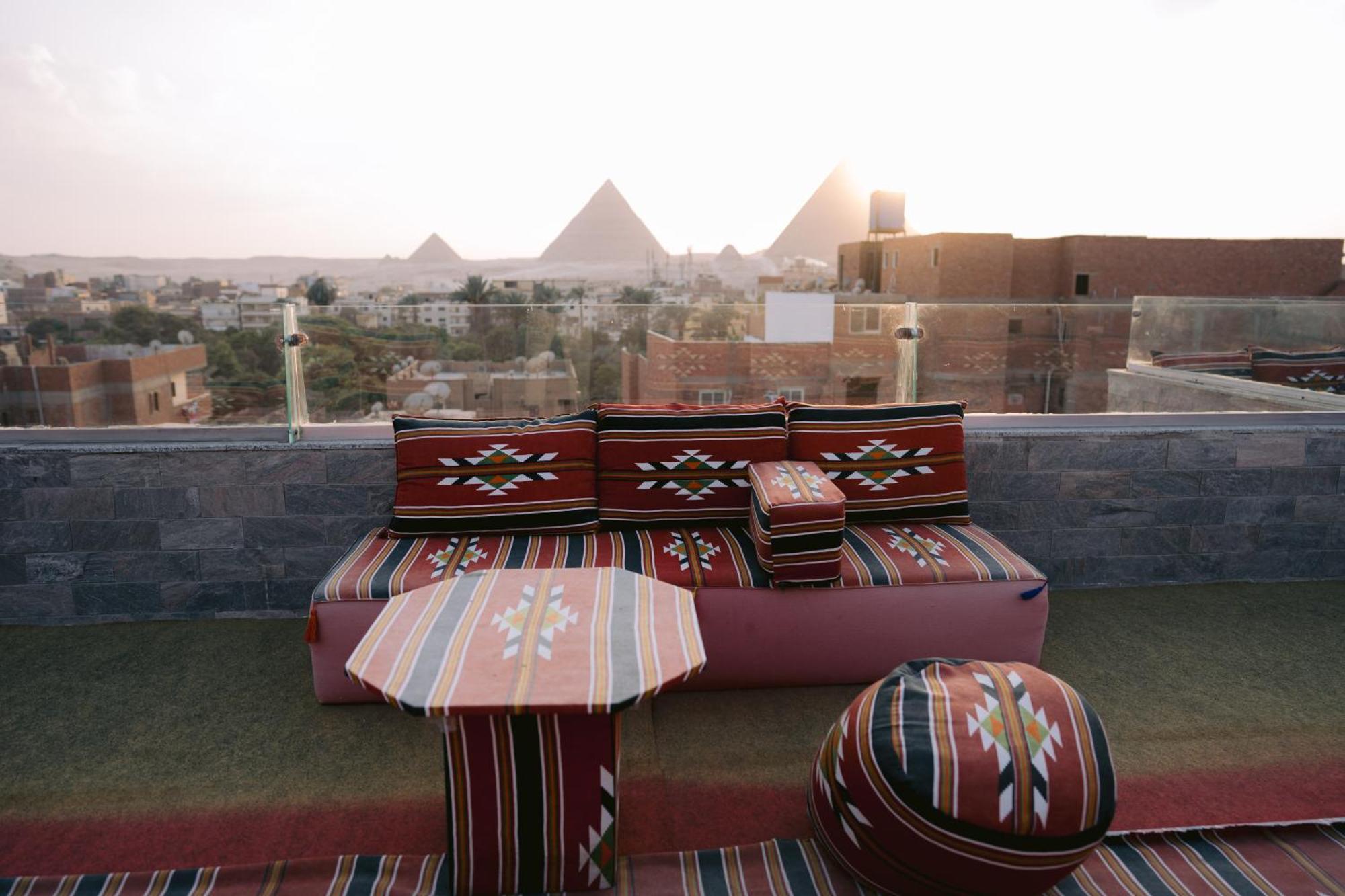 Tuya Pyramids Inn Kafret el-Gabal Extérieur photo