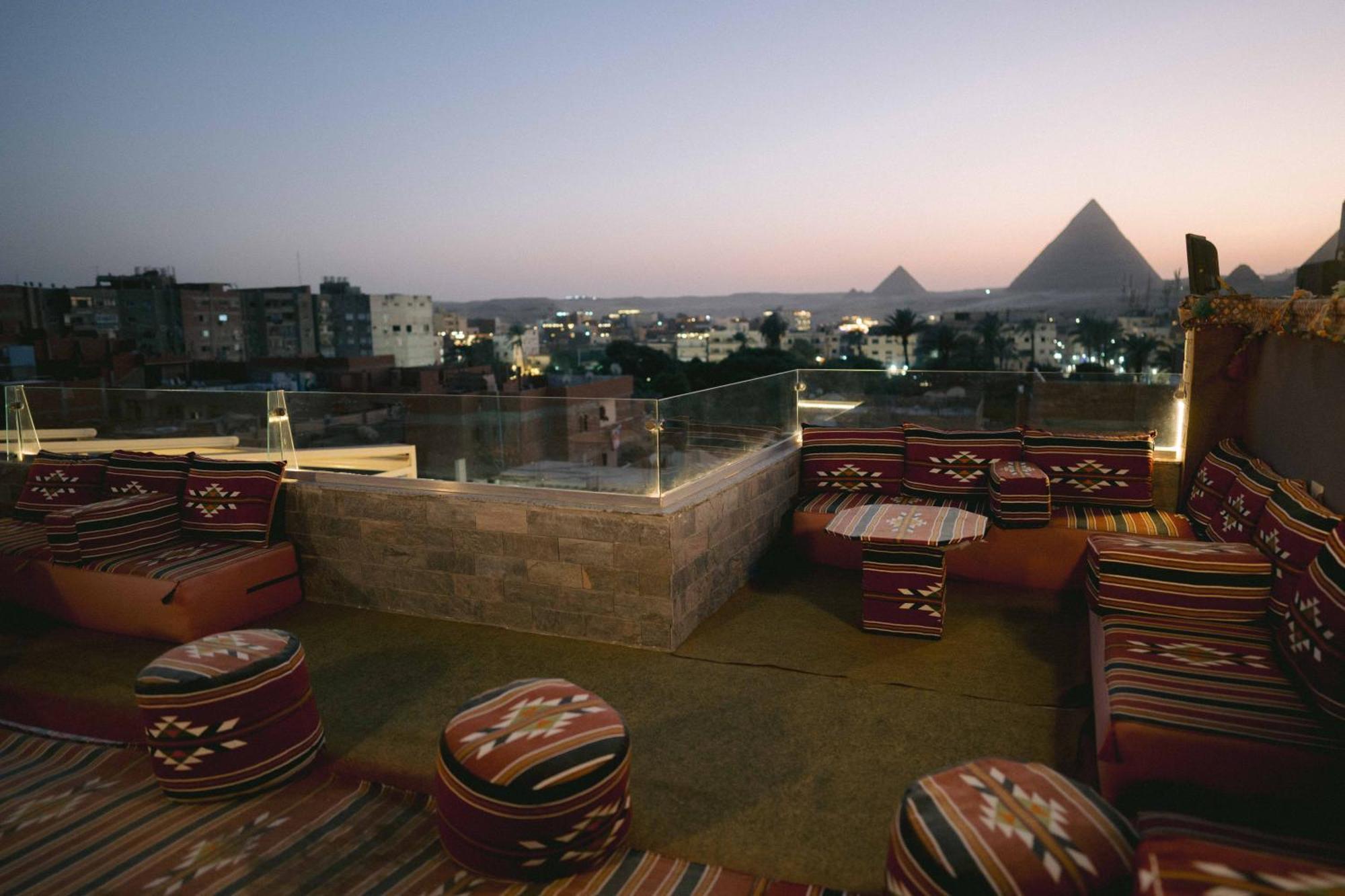 Tuya Pyramids Inn Kafret el-Gabal Extérieur photo