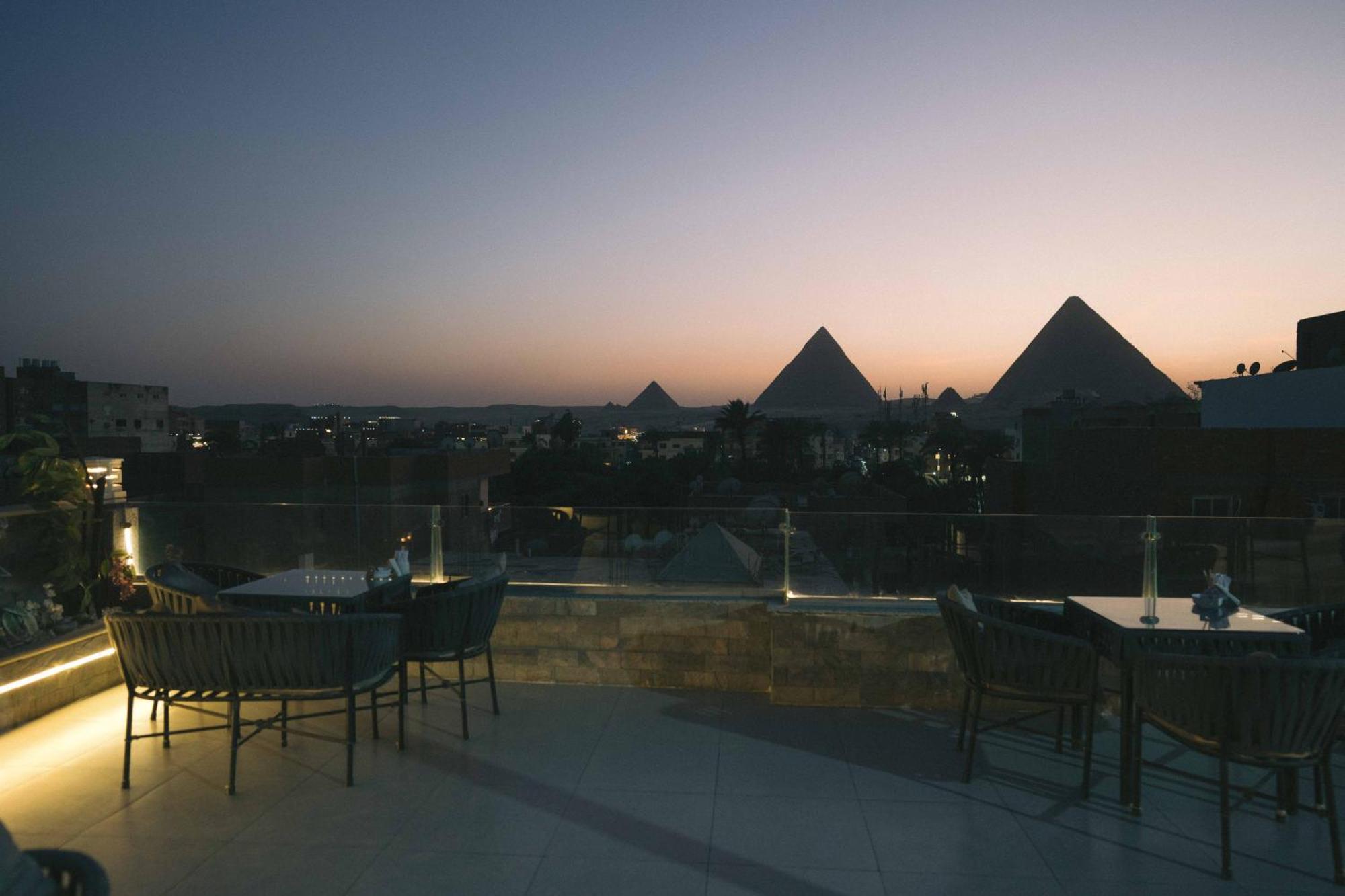 Tuya Pyramids Inn Kafret el-Gabal Extérieur photo