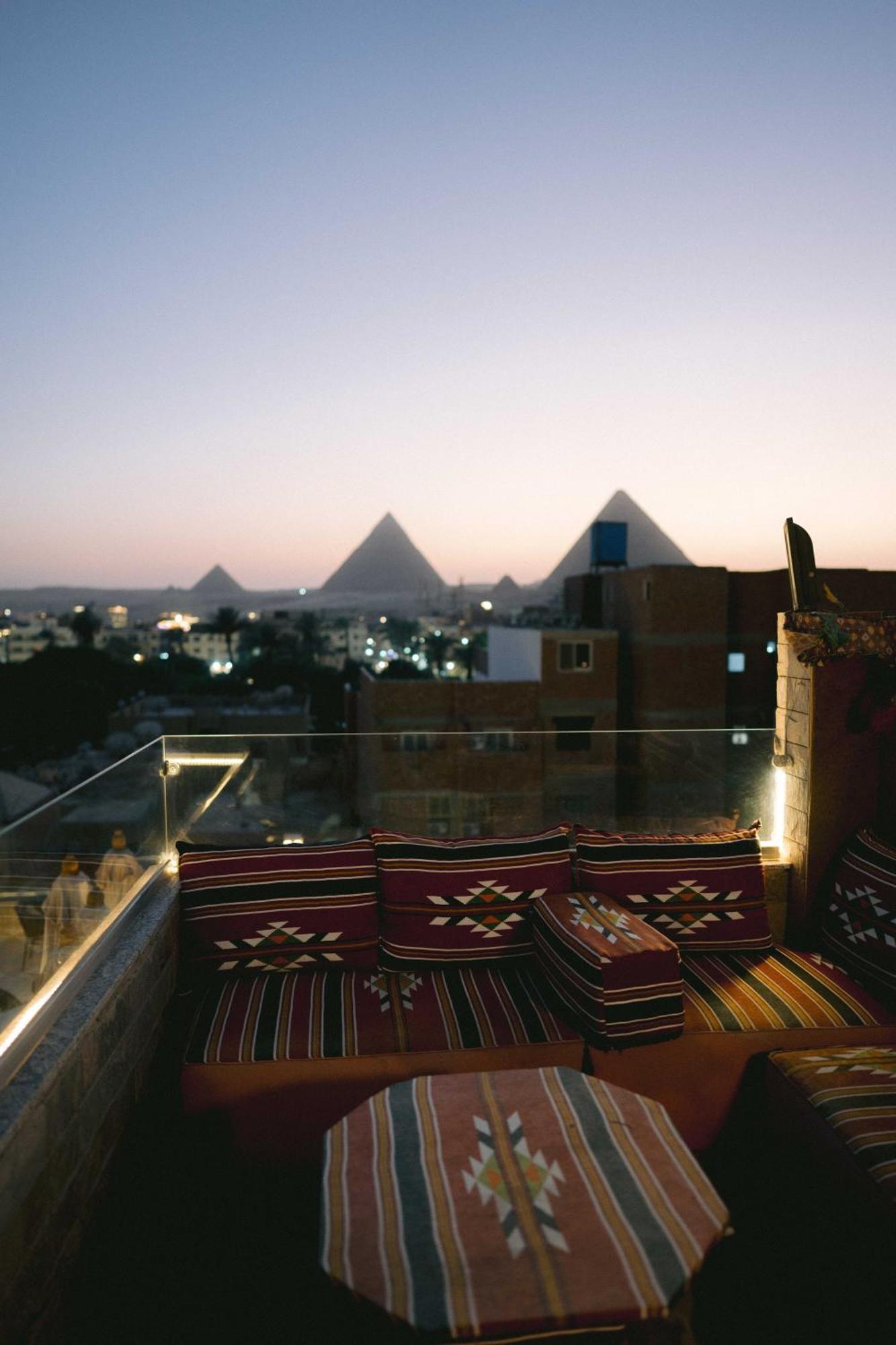 Tuya Pyramids Inn Kafret el-Gabal Extérieur photo