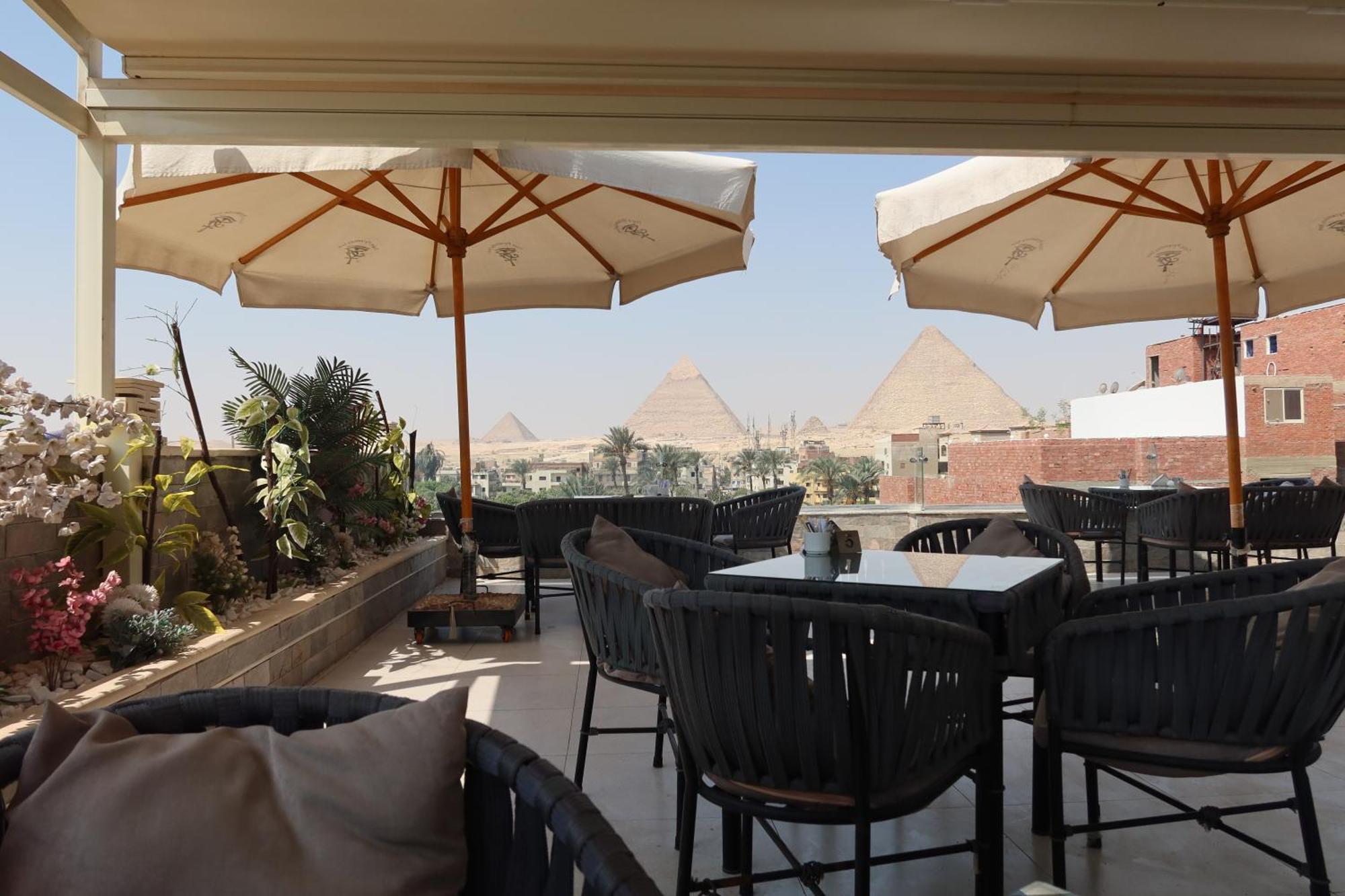 Tuya Pyramids Inn Kafret el-Gabal Extérieur photo