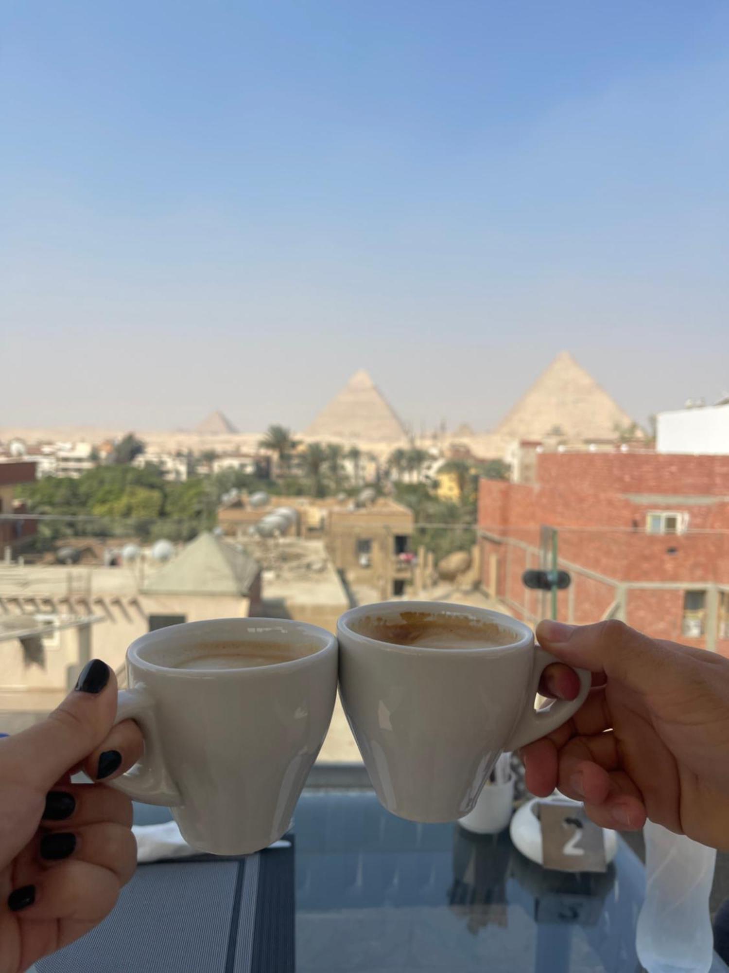 Tuya Pyramids Inn Kafret el-Gabal Extérieur photo