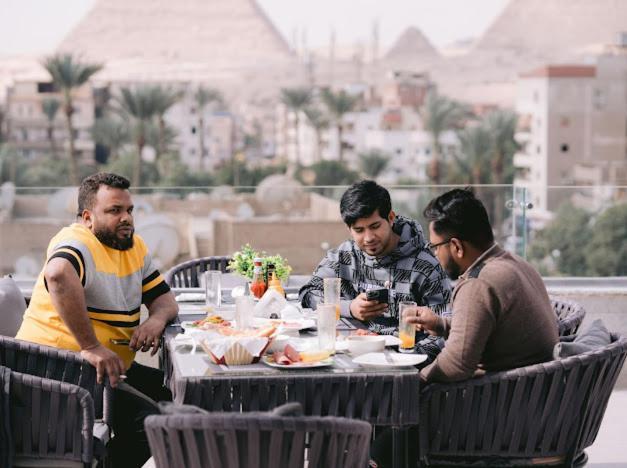 Tuya Pyramids Inn Kafret el-Gabal Extérieur photo